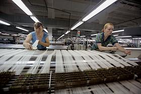 Швейная фабрика российской текстильной корпорации 'Нордтекс'