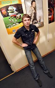 Антон Николаев, исполнительный продюсер компании 'Мегалайнер' в офисе