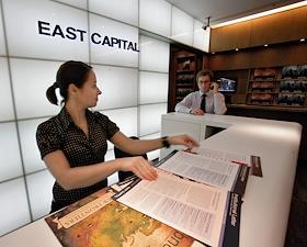 Офис Инвестиционной Группы 'East Capital', в бизнес-центре 'Романов Двор'