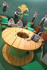 Интерьеры офиса «БАТ Россия». Комната психологической разгрузки