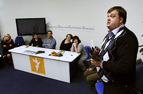 Вручение премии 'Телепресса' в офисе Радио Свободы