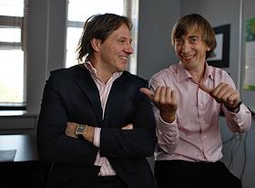 Артем Колесов, заместитель генерального директора управляющей компании (УК) 'Avant Group'. Канорский Андрей, генеральный директор управляющей компании (УК) 'Avant Group', в офисе компании