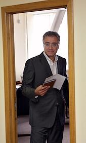 Тагир Яппаров, президент группы компаний 'АйТи', в офисе компании