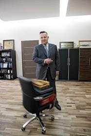 Виталий Слизень, генеральный директор компании 'Синтерра', в офисе компании