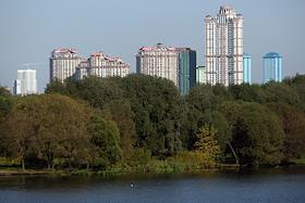 Виды Москвы. Район Строгино