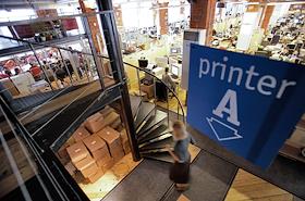 Интерьер одного из корпусов Делового центра 'Красная роза'