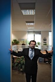 Александр Малахов, исполнительный директор страховой группы 'СОГАЗ', в офисе компании