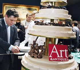 Вечеринка по поводу открытия юбилейного XXV Российского антикварного салона