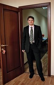 Андрей Каракашев, коммерческий директор ООО 'Телебалт', в Бизнес-центре 'Бородино-Плаза'