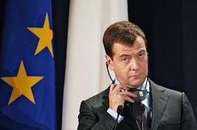 Заседание Круглого стола промышленников России и Европейского союза. Саммит Россия-Евросоюз во Франции