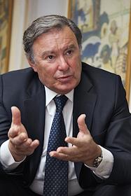 Председатель португальского Агентства по инвестициям и внешней торговле (AICEP) Базилио Орта во время интервью