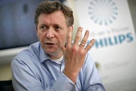 Генеральный директор ООО 'Филипс' Йоост Леефленг во время интервью