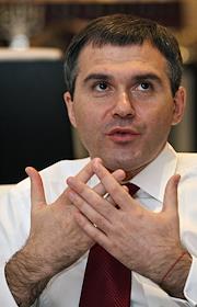 Президент и генеральный директор АФК 'Система' Леонид Меламед в офисе компании АФК 'Система'