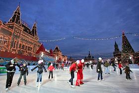 Bosco каток на Красной площади
