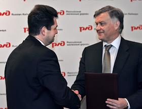 Пресс-конференция, посвященная подведению итогов производственно-финансовой деятельности ОАО 'Российские железные дороги' (РЖД)