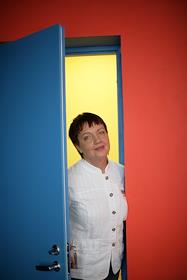 Генеральный директор компании 'Комкон' Елена Конева во время интервью