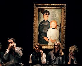 Торги аукционнного дома Christie’s (Кристис) 'Искусство импрессионизма и модернизма' прошли в Лондоне