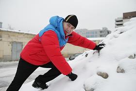 Генеральный директор сети магазинов 'Активный отдых' Михаил Ярин во время интервью