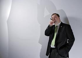 Генеральный директор компании 'Союз-Виктан Россия' Ярослав Марсюк во время интервью