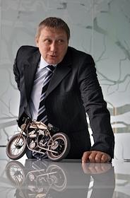 Генеральный директор компании 'Аудиотеле' Андрей Никитенко во время интервью