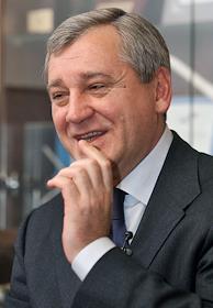 Президент группы 'АвтоВАЗ' Борис Алешин, на п/к в здании 'Рособоронэкспорта' на Гоголевском бульваре