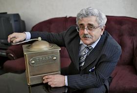 Генеральный директор ТД 'Гранд' Александр Борисов во время интервью