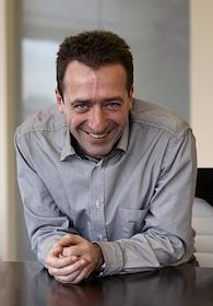 Генеральный директор компании 'ВымпелКом' (торговая марка 'Билайн') Александр Изосимов во время интервью