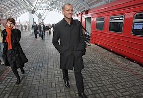 Управляющий компании LuftHanza по России и СНГ Рональд Шульц во время интервью