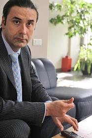 Генеральный директор компании 'Yourbrand.ru' Иванов Олег Станиславович в здании ИД 'КоммерсантЪ' во время интервью