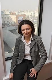 Старший партнер компании McKinsey & Company Ирина Швакман во время интервью