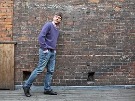 Генеральный директор рекламного агентства 'Идальго имидж' Егор Альтман во время интервью