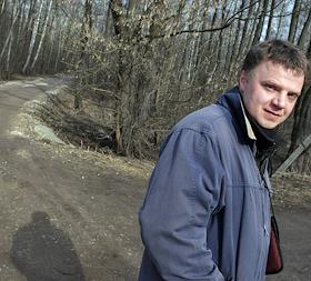 Генеральный директор 'Завидовской продовольственной компании' Сергей Максюта во время интервью