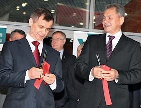 Открытие II Международного Салона 'Комплексная безопасность-2009', на территории ВВЦ.
