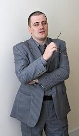 Финансовый директор инвестиционно-девелоперской компании 'Сити-XXI век' Василий Брязкуха во время интервью