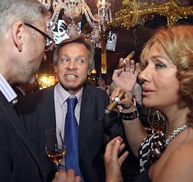 Церемония Smoke Awards 2009: Сигара года, в клубе The Most.
