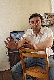 Главный редактор газеты  'Чегемская правда' Инал Хашиг