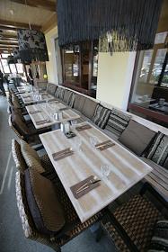 Летняя веранда ресторана Courvoisier