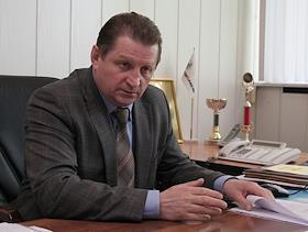 Генеральный директор 'Псковкабель' Владимир Кушнир во время интервью