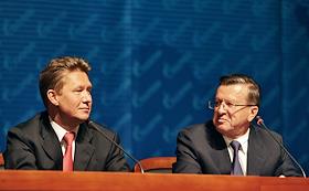 Годовое Общее собрание акционеров компании ОАО 'Газпром' в центальном офисе 'Газпром'