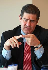 Глава Ernst & Young Джим Терли, в отеле 'Балчуг Кемпински'