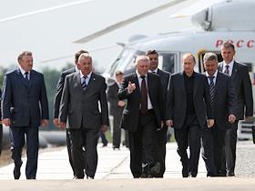 Рабочая поездка Председателя правительства Владимира Путина в Дальневосточный федеральный округ.Торжественная церемония начала строительства магистрального газопровода 'Сахалин-Хабаровск-Владивосток'