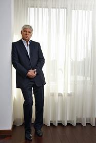 Генеральный директор Rodex Group Евгений Родионов во время интервью в бизнес-центре 'Кутузов Тауэрс'