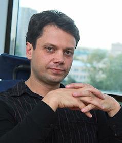 Управляющий юридической компанией 'Бобза и партнеры' Сергей Бобза во время интервью