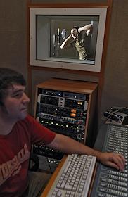 Звукозаписывающая студия 'Гигант Рекорд'. Директор студии Андрей Архангельский