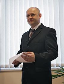 Сотрудники компании 'Сибур - Русские шины'.
Ян Макула, Сергей Попов.
