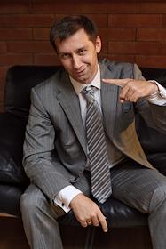 Вице-президент группы 'Энергетический стандарт' Виктор Чобан в офисе компании