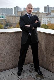 Генеральный директор, председатель правления ООО 'ВЭБ-Инвест' Александр Репринцев во время интервью в офисе ТДЦ 'Новинский пассаж'