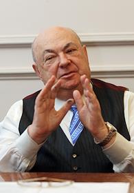 Глава стройкомплекса Москвы Владимир Ресин в Департаменте дорожно-мостового и инженерного строительства города Москвы