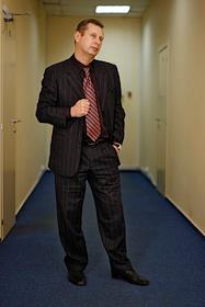 Генеральный директор компании 'Тез-Тур' (TEZ TOUR) Владимир Каганер во время интервью