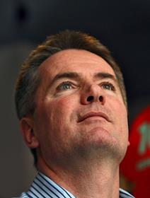 Глава представительства Nokia в России и СНГ Виктор Эрик Сайс (Victor Eric Saeijs) во время интервью в эфире радиостанции 'Серебрянный дождь'.
